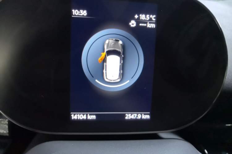 Used MINI Clubman 2023 Refresh 1.5T COOPER Connoisseur Odometer Close Up