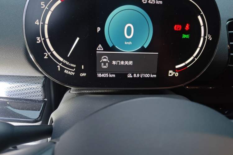 Used MINI Clubman 2023 Refresh 1.5T COOPER Connoisseur Odometer Close Up