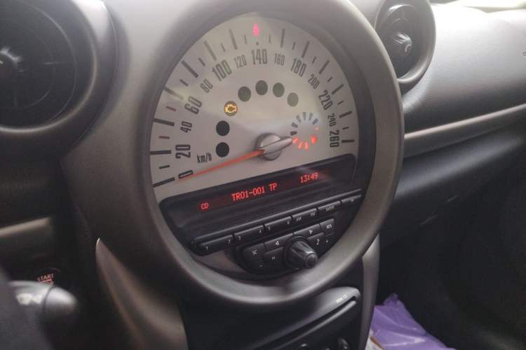 Used MINI Countryman 2011 1.6L COOPER Fun Audio And AC Panel