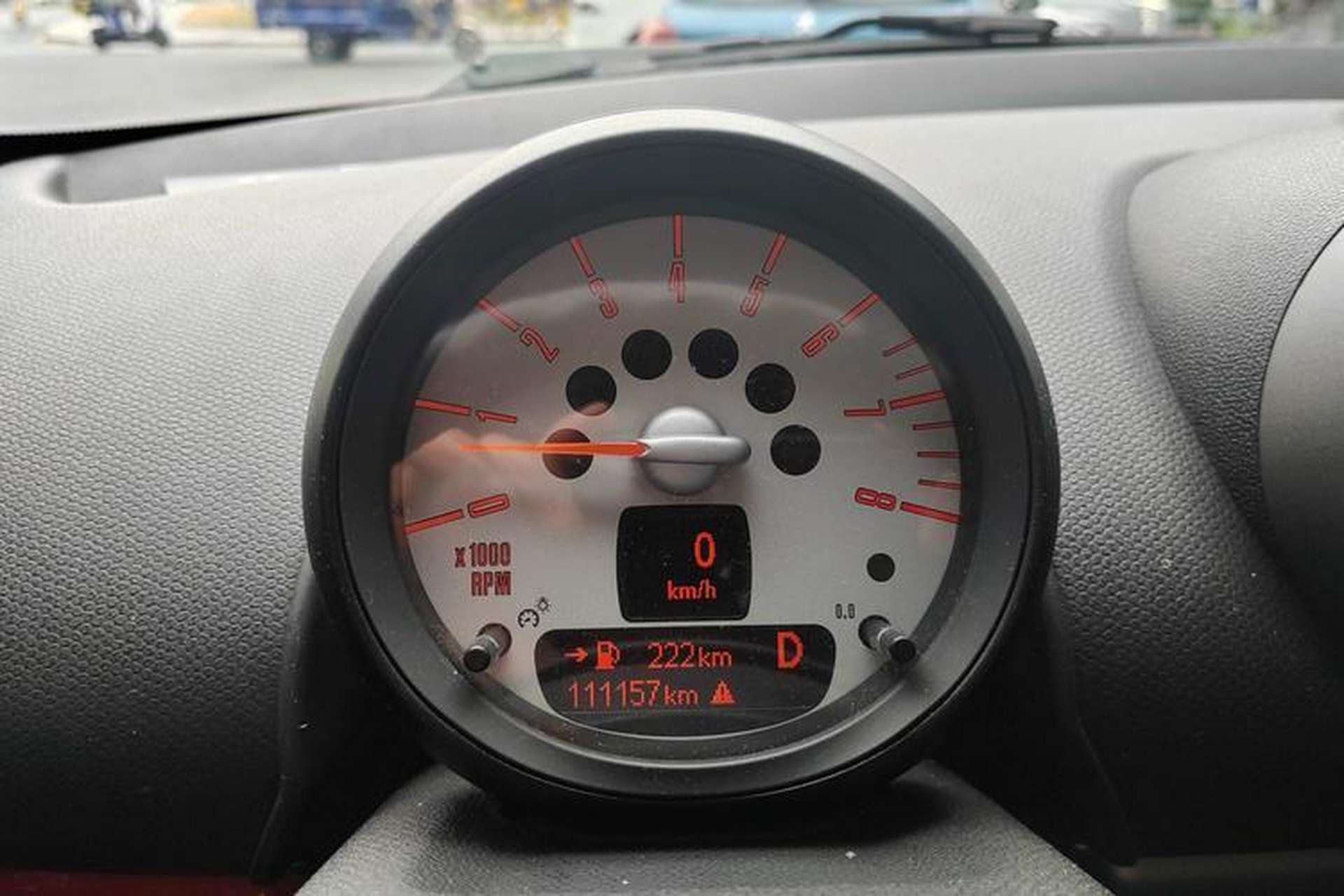 Used MINI Countryman 2011 1.6L ONE Odometer Close Up