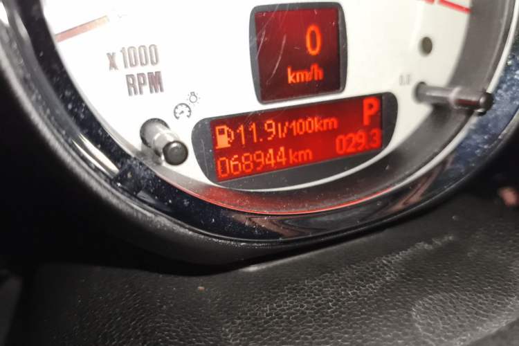 Used MINI Countryman 2011 1.6T COOPER S ALL4 Odometer Close Up