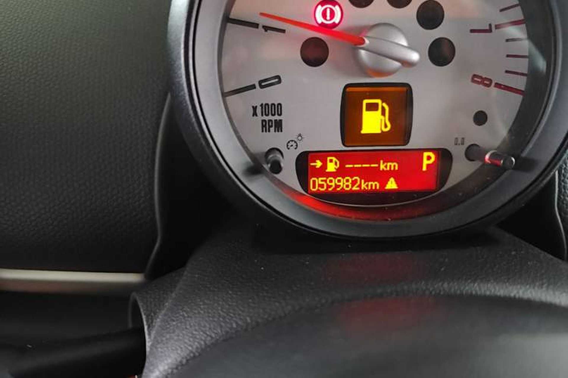 Used MINI Countryman 2011 1.6L COOPER Fun Odometer Close Up