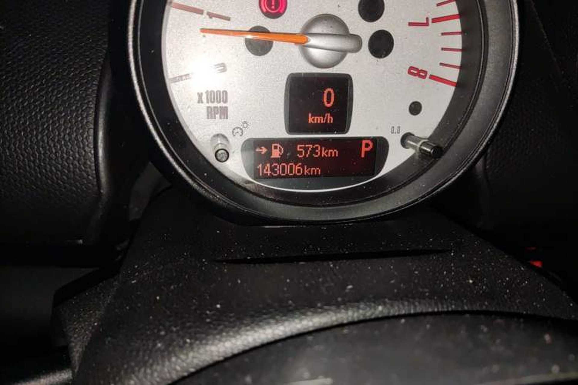 Used MINI Countryman 2012 1.6T COOPER S Odometer Close Up