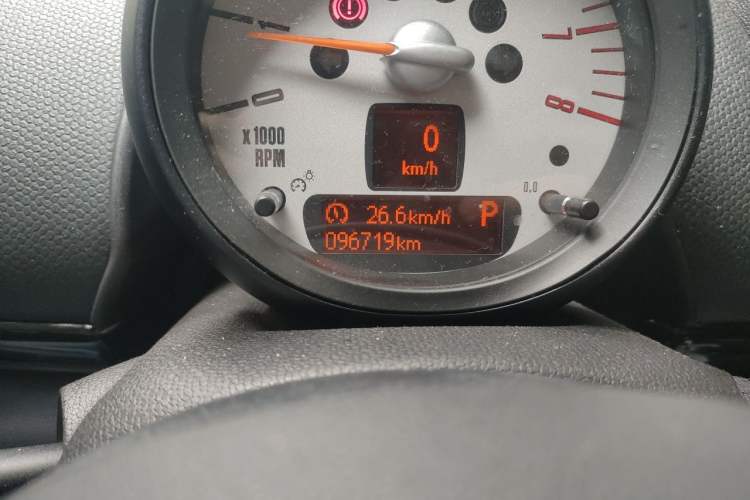 Used MINI Countryman 2012 1.6T COOPER S Odometer Close Up