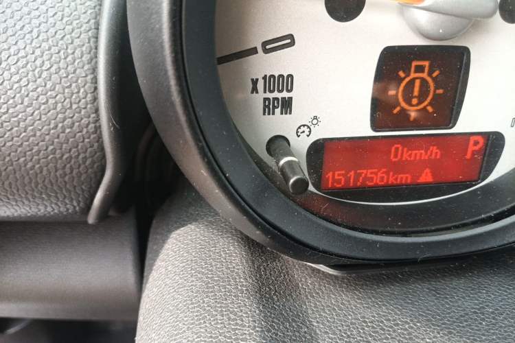 Used MINI Countryman 2013 1.6T COOPER ALL4 Fun Odometer Close Up