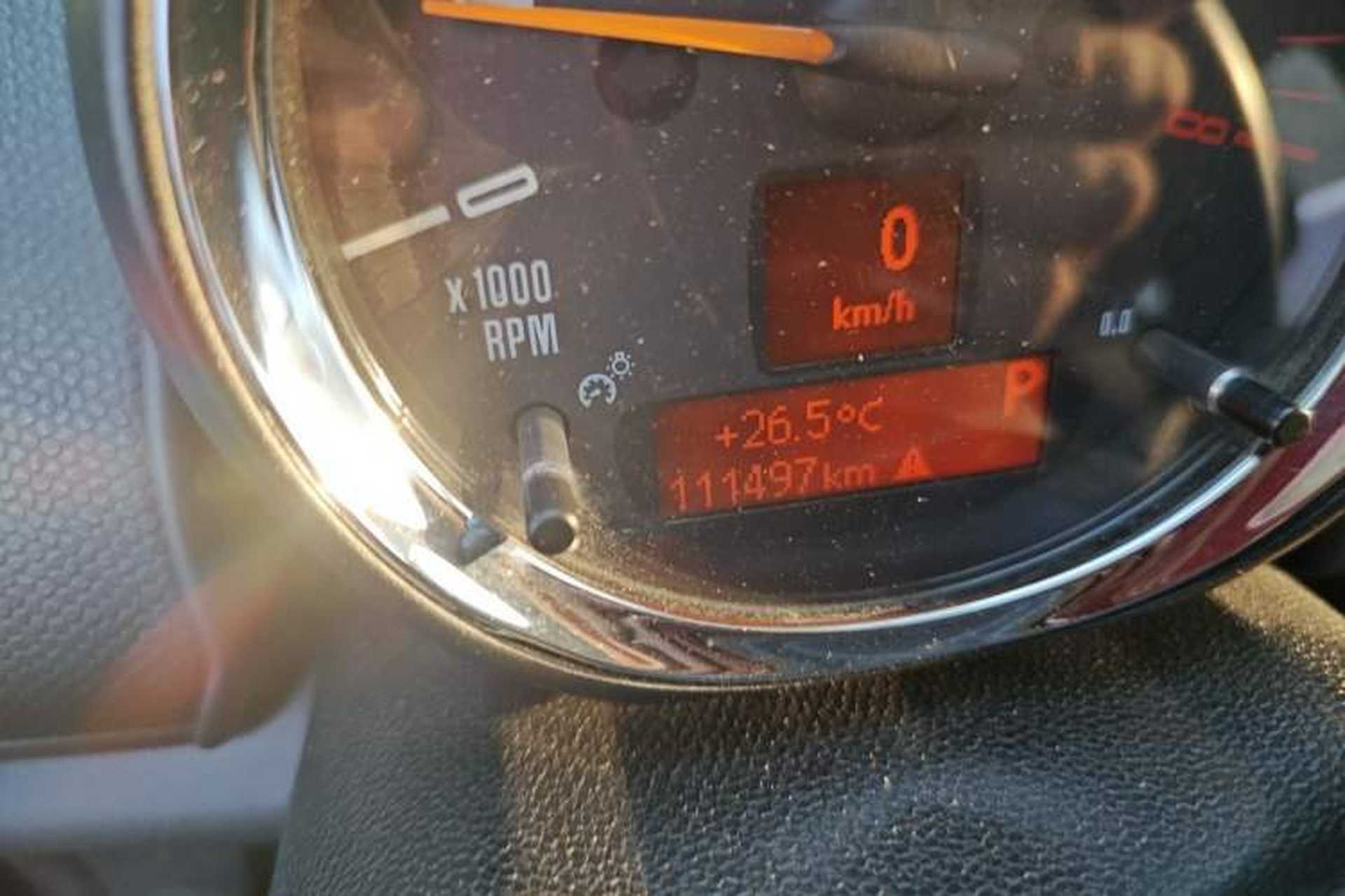 Used MINI Countryman 2014 1.6T COOPER S ALL4 Odometer Close Up