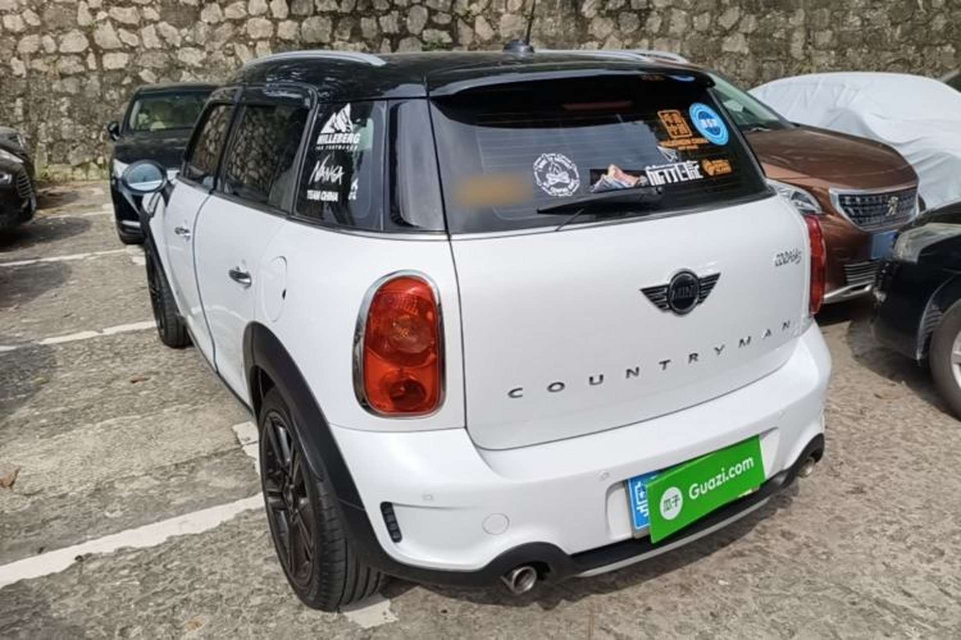Used MINI Countryman 2015 1.6T COOPER S ALL4 Ultimate Midnight Edition Rear Left 45 Deg