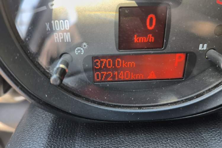 Used MINI Countryman 2016 1.6T COOPER ALL4 Fun Equipment Enthusiast Odometer Close Up