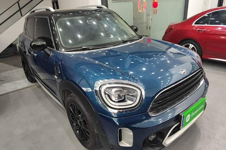 Used MINI Countryman 2021 1.5T COOPER ALL4 Laguna Blue Limited Edition Front Right 45 Deg