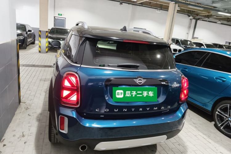 Used MINI Countryman 2021 1.5T COOPER ALL4 Laguna Blue Limited Edition Rear