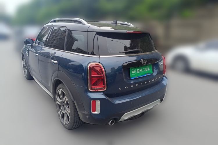 Used MINI Countryman 2021 2.0T COOPER S ALL4 Laguna Blue Limited Edition Rear Left 45 Deg
