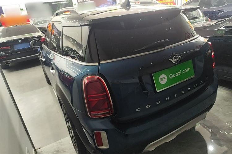 Used MINI Countryman 2021 1.5T COOPER ALL4 Laguna Blue Limited Edition Rear Left 45 Deg
