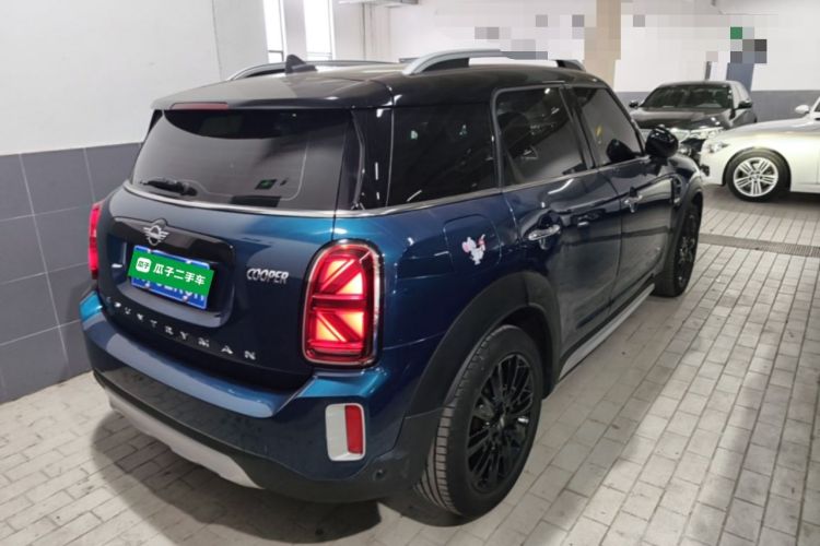 Used MINI Countryman 2021 1.5T COOPER ALL4 Laguna Blue Limited Edition Rear Right 45 Deg