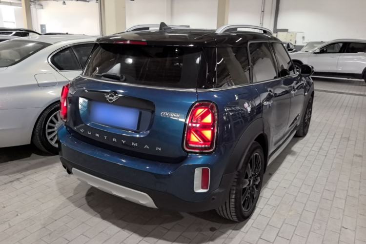Used MINI Countryman 2021 1.5T COOPER ALL4 Laguna Blue Limited Edition Rear Right 45 Deg