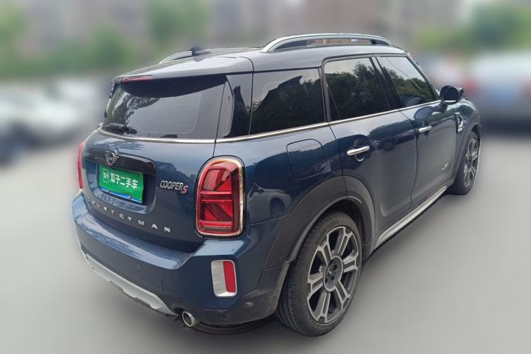 Used MINI Countryman 2021 2.0T COOPER S ALL4 Laguna Blue Limited Edition Rear Right 45 Deg