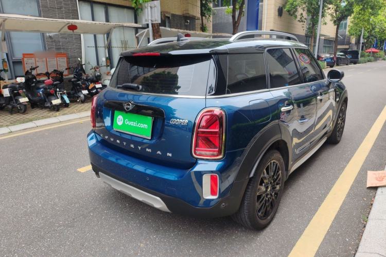 Used MINI Countryman 2021 1.5T COOPER ALL4 Laguna Blue Limited Edition Rear Right 45 Deg