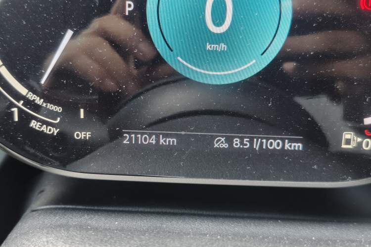 Used MINI Countryman 2022 2.0T COOPER S ALL4 Black Badge Special Edition Odometer Close Up
