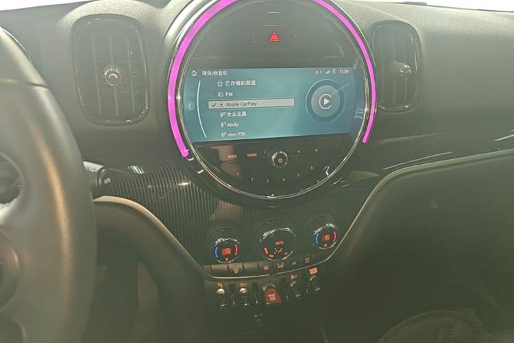 Used MINI Countryman 2022 1.5T COOPER Connoisseur Audio And AC Panel