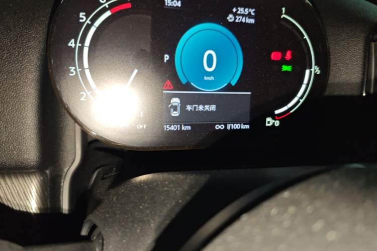 Used MINI Countryman 2022 2.0T COOPER S ALL4 Odometer Close Up