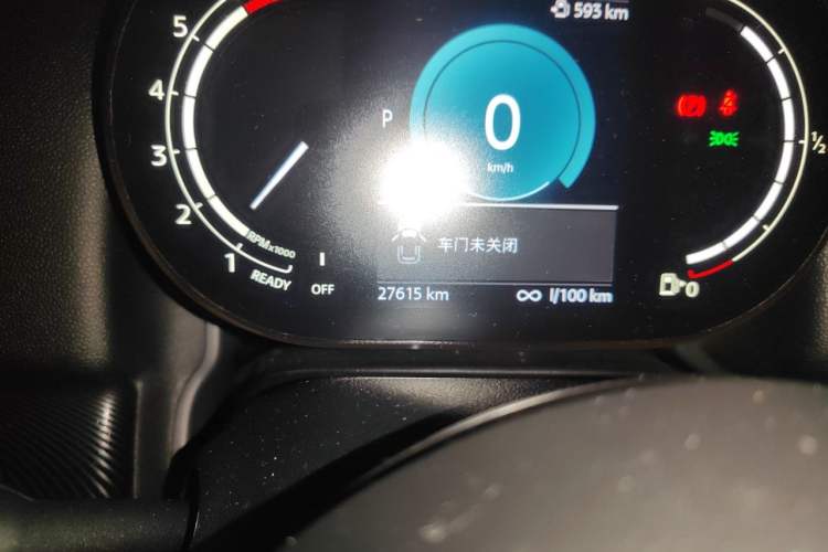 Used MINI Countryman 2022 Updated 2.0T COOPER S ALL4 Odometer Close Up