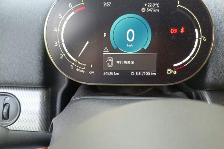 Used MINI Countryman 2022 Updated 1.5T COOPER Connoisseur Odometer Close Up