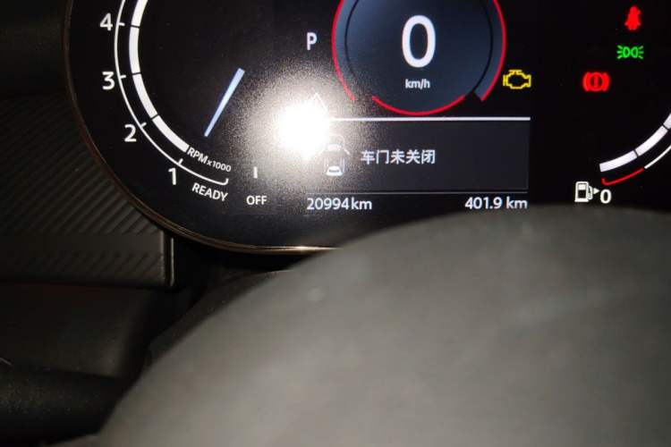 Used MINI Coupe  Odometer Close Up