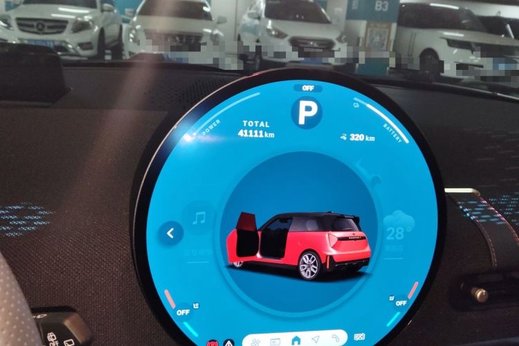 Used MINI Electric COOPER 2024 452km COOPER SE Racing Driver Odometer Close Up