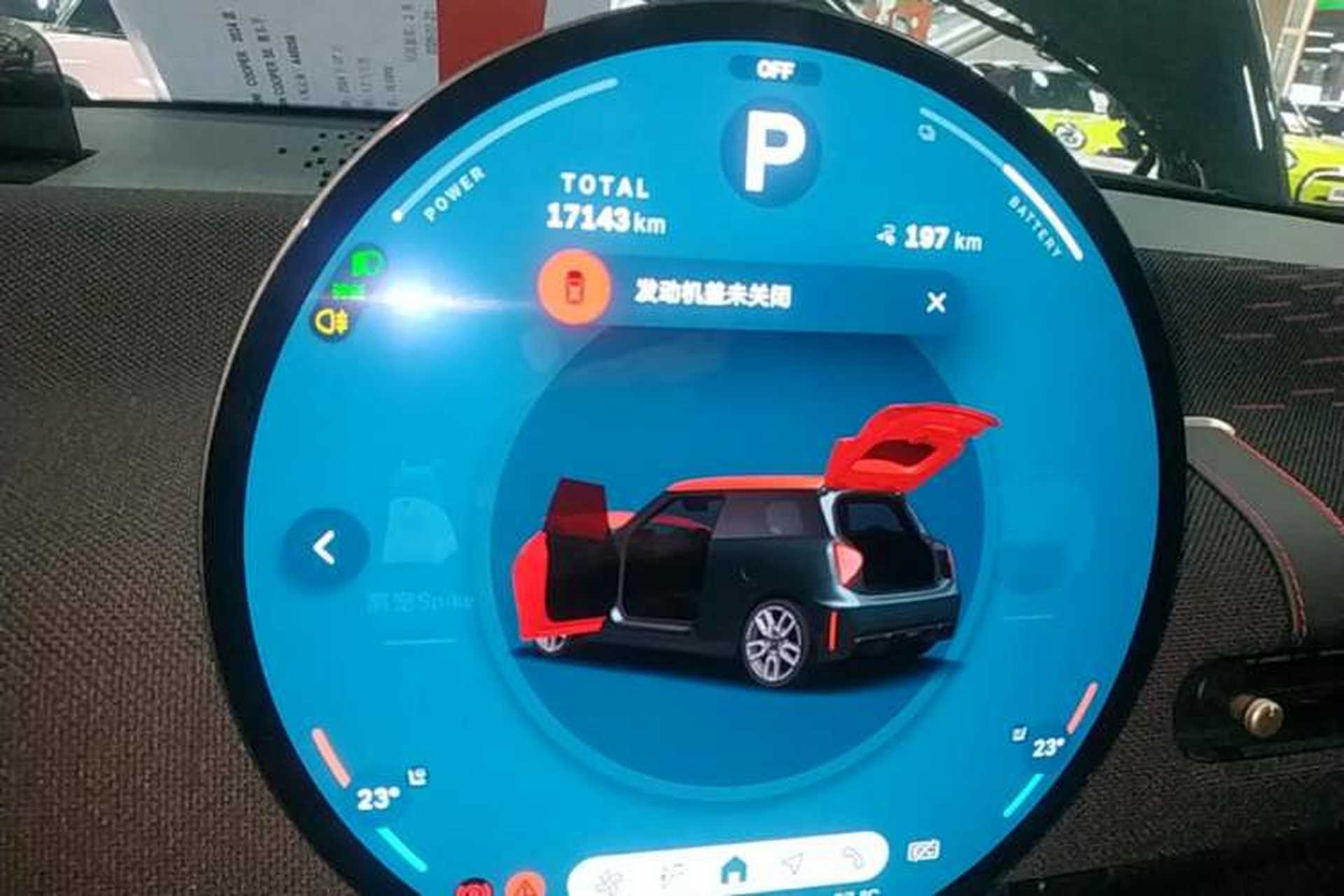 Used MINI Electric COOPER 2024 452km COOPER SE Racing Driver Instrument Cluster