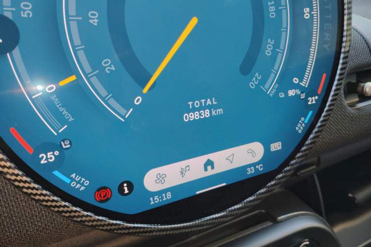 Used MINI Electric COOPER 2024 452km COOPER SE Artist Odometer Close Up