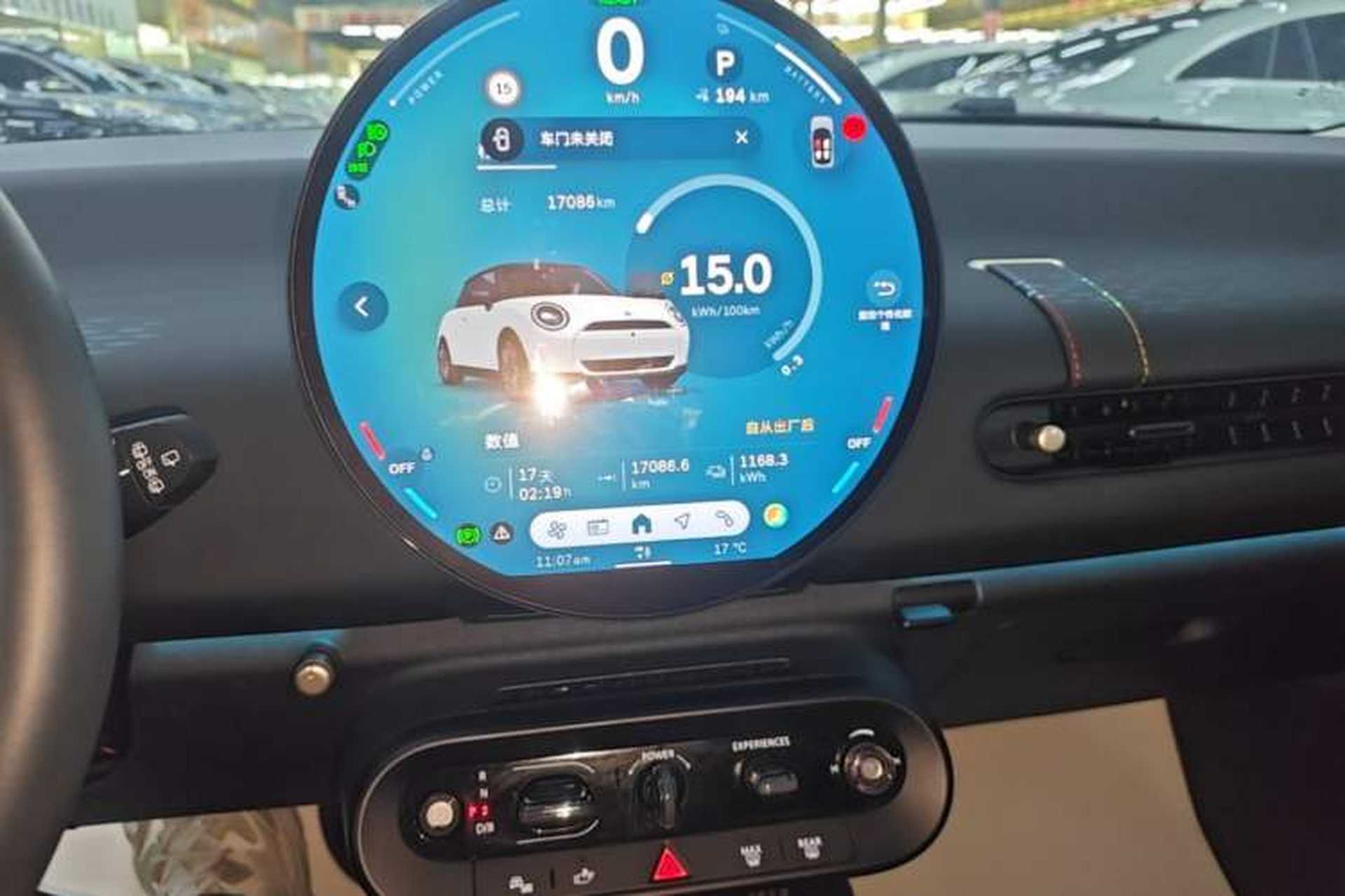 Used MINI Electric COOPER 2024 456km COOPER E Classic Edition Audio And AC Panel