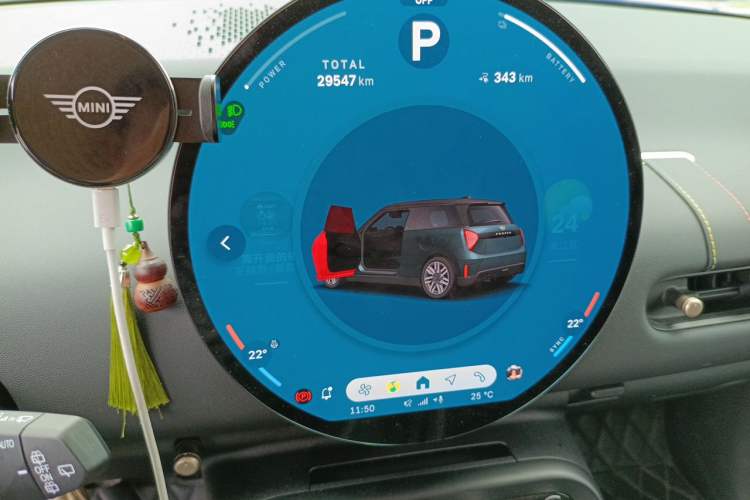 Used MINI Electric COOPER 2025 456km COOPER E Classic Style Audio And AC Panel