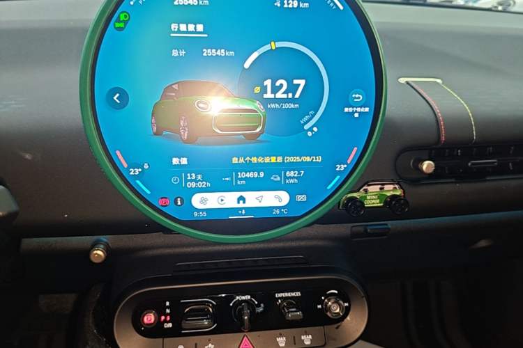 Used MINI Electric COOPER 2025 456km COOPER E Classic Style Audio And AC Panel