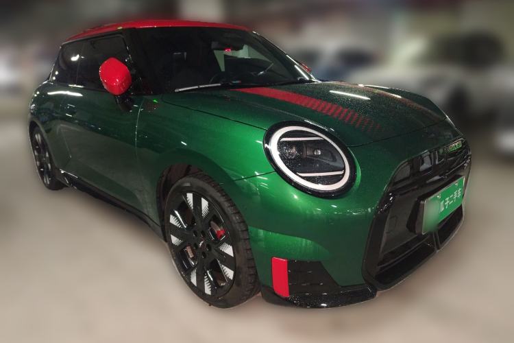 Used MINI Electric COOPER JCW 2025 JOHN COOPER WORKS Front Right 45 Deg