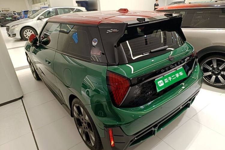 Used MINI Electric COOPER JCW 2025 JOHN COOPER WORKS Rear Left 45 Deg