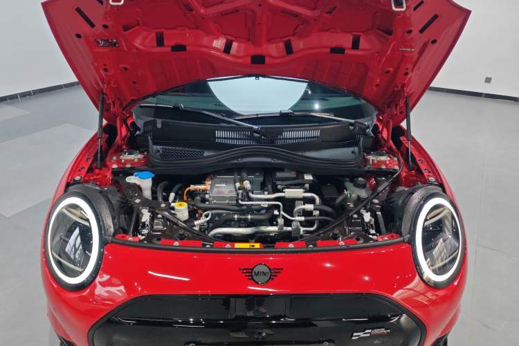 Used MINI Electric COOPER JCW 2025 Model Montecarlo Night 60th Anniversary Edition Engine Bay