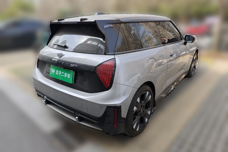 Used MINI Electric COOPER JCW 2025 JOHN COOPER WORKS Rear Right 45 Deg