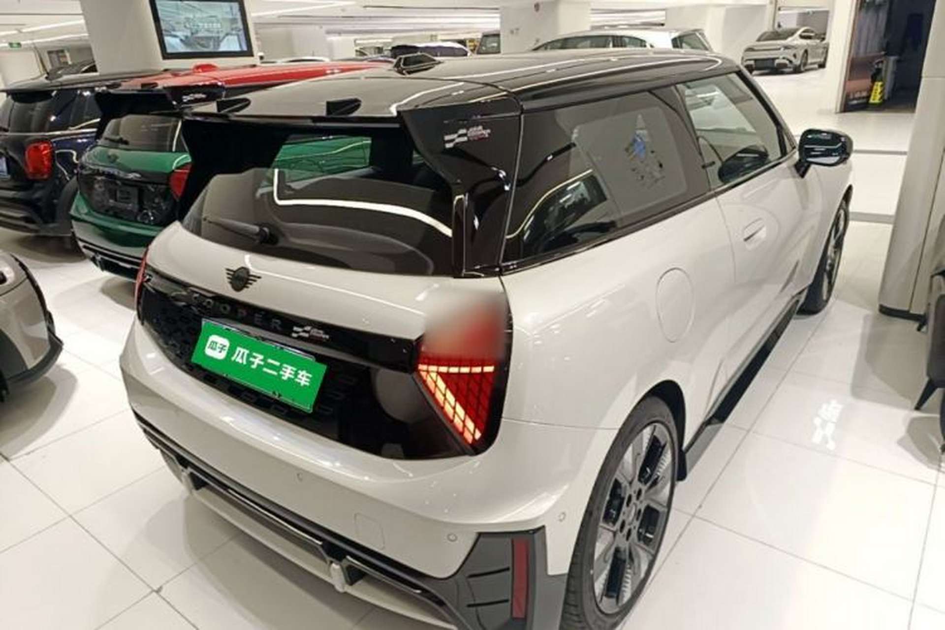 Used MINI Electric COOPER JCW 2025 JOHN COOPER WORKS Rear Right 45 Deg
