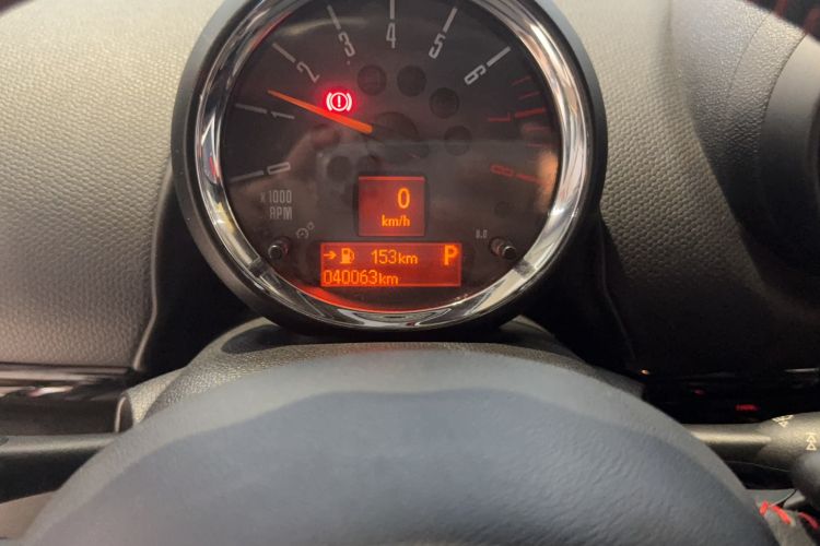 Used MINI JCM COUNTRYMAN 2014 1.6T JOHN COOPER WORKS ALL4 Odometer Close Up