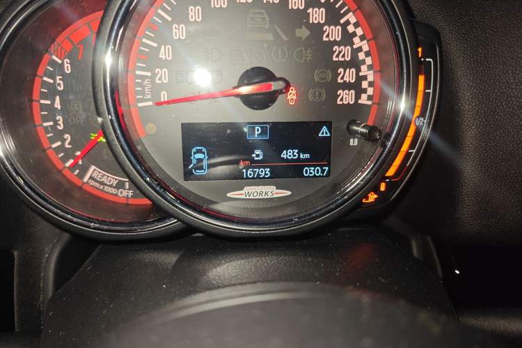 Used MINI JCM COUNTRYMAN 2020 2.0T JOHN COOPER WORKS ALL-IN Odometer Close Up