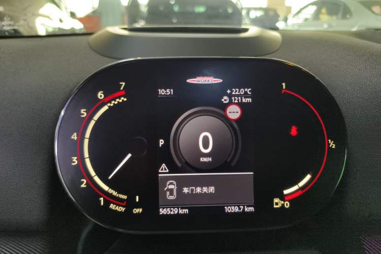 Used MINI JCM COUNTRYMAN 2020 2.0T JOHN COOPER WORKS ALL-IN Odometer Close Up