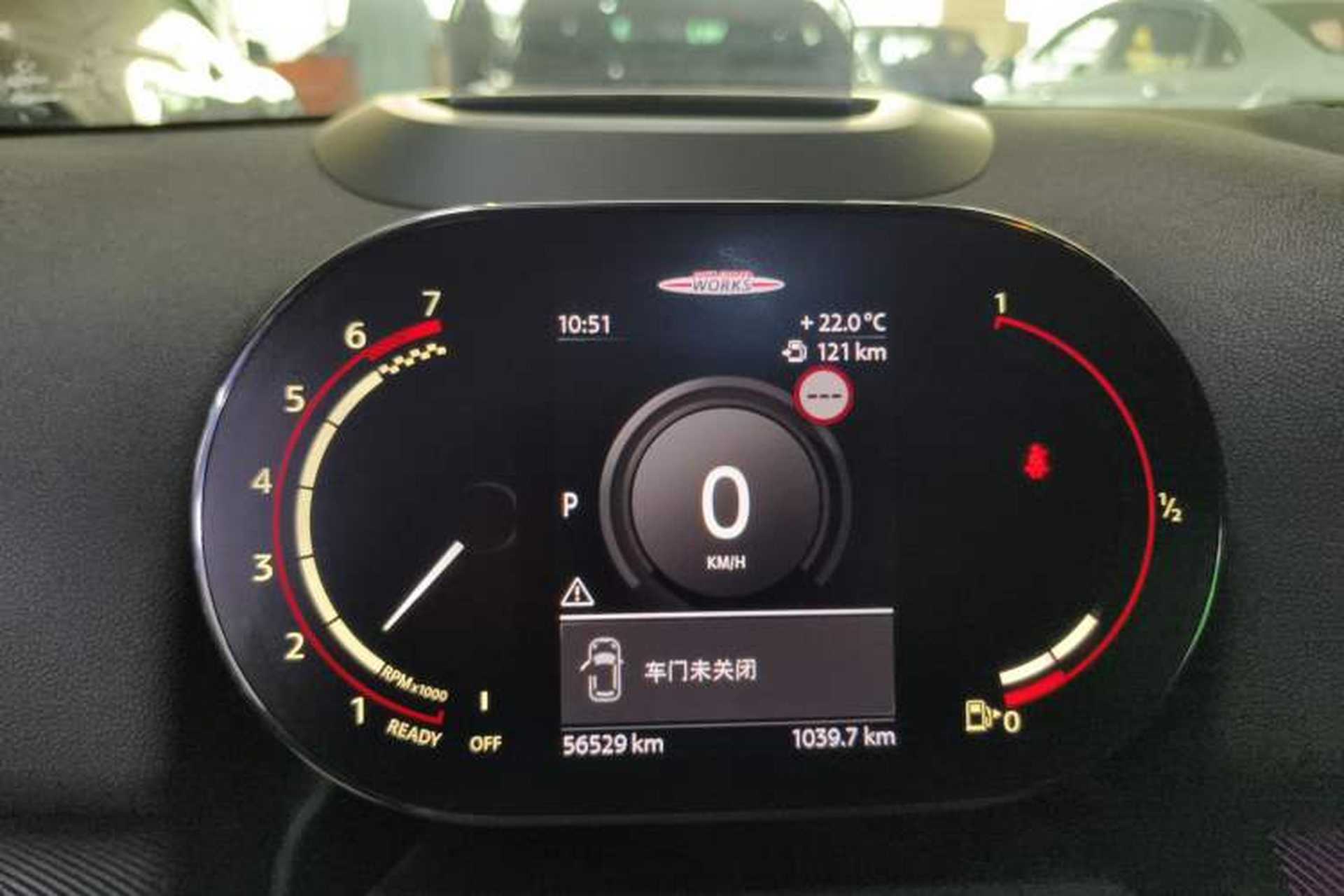 Used MINI JCM COUNTRYMAN 2020 2.0T JOHN COOPER WORKS ALL-IN Odometer Close Up
