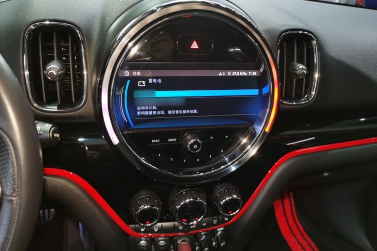 Used MINI JCM COUNTRYMAN 2021 2.0T JOHN COOPER WORKS ALL-IN Audio And AC Panel