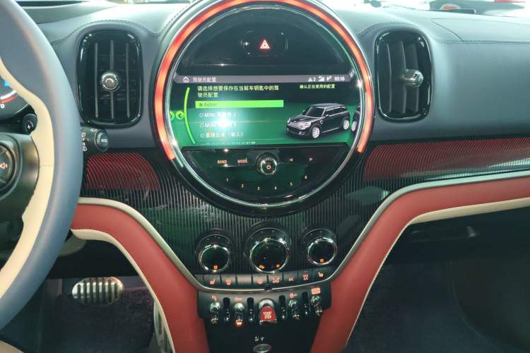 Used MINI JCM COUNTRYMAN 2021 2.0T JOHN COOPER WORKS ALL-IN Audio And AC Panel