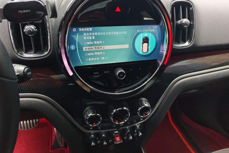 Used MINI JCM COUNTRYMAN 2023 2.0T JOHN COOPER WORKS Audio And AC Panel