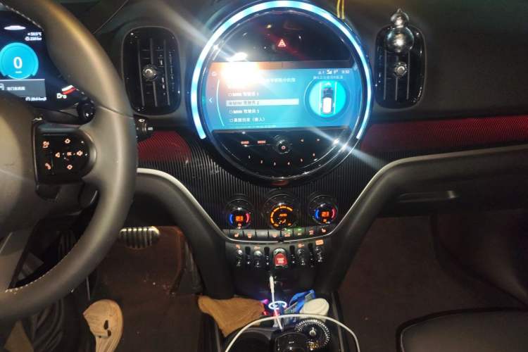 Used MINI JCM COUNTRYMAN 2023 Refresh 2.0T JOHN COOPER WORKS Audio And AC Panel