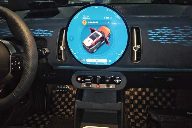 Used MINI JCM COUNTRYMAN 2024 2.0T JOHN COOPER WORKS Audio And AC Panel
