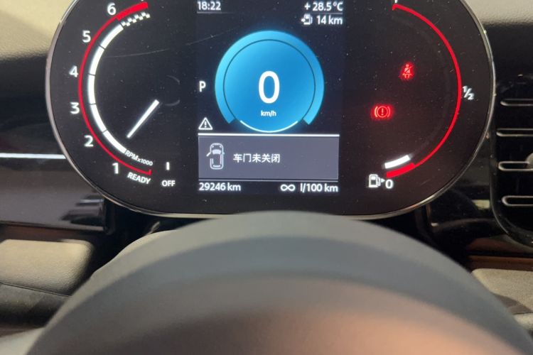 Used MINI JCW 2022 2.0T JOHN COOPER WORKS ALL-IN Odometer Close Up