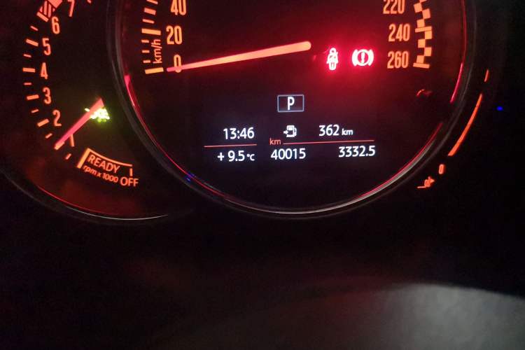 Used MINI JCW 2018 2.0T JOHN COOPER WORKS ALL-IN Odometer Close Up