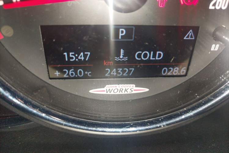 Used MINI JCW 2018 2.0T JOHN COOPER WORKS Odometer Close Up