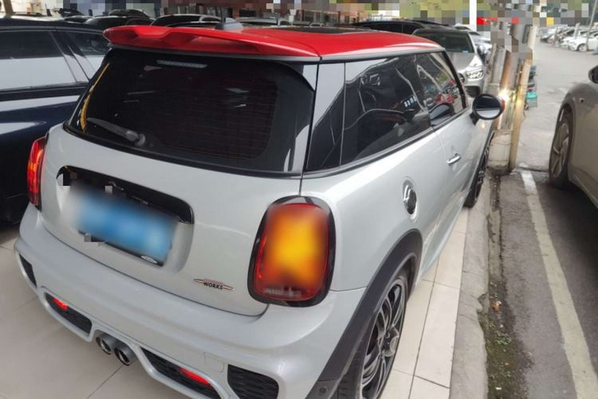 Used MINI JCW 2018 2.0T JOHN COOPER WORKS ALL-IN Rear Right 45 Deg